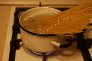Спагетти с сыром - лучшие идеи приготовления вкусного блюда Рецепт приготовления спагетти с сыром